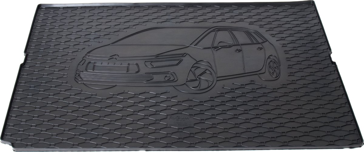 Tapis de coffre en caoutchouc avec impression - Citroen C4 Grand Picasso à  partir de 2013 | bol.com