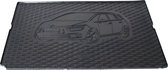Tapis de coffre en caoutchouc avec impression - Citroen C4 Grand Picasso à partir de 2013