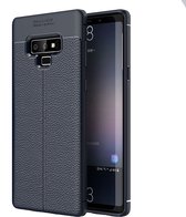 Samsung Galaxy Note9 Hoesje - Mobigear - Luxury Serie - TPU Backcover - Marineblauw - Hoesje Geschikt Voor Samsung Galaxy Note9