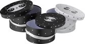 J-Line Set van 3 Dozen Rond Panda