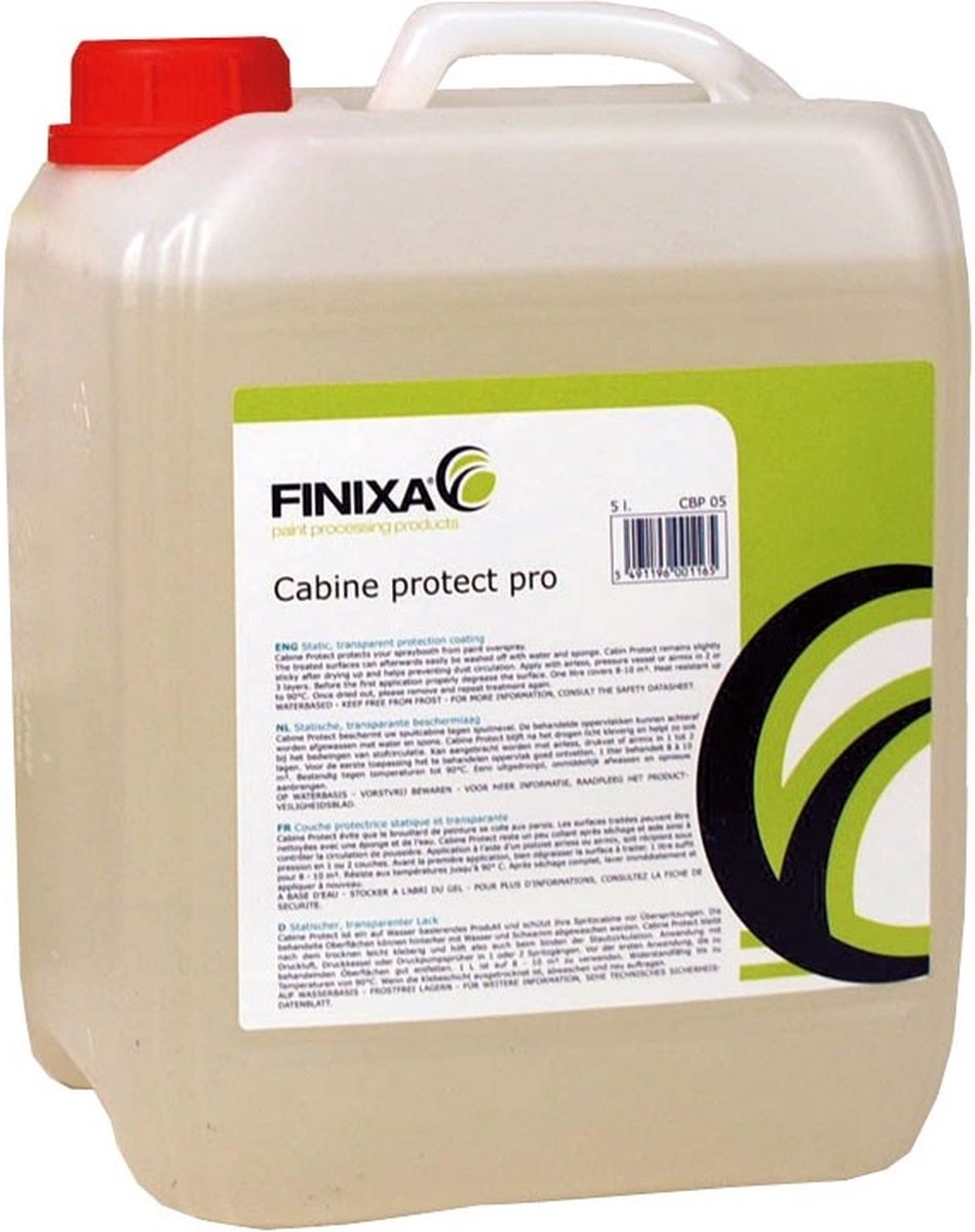 FINIXA Cabine Protect Statische Kleefcoating - 5 liter