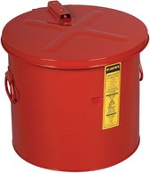 JUSTRITE Dompeltank Metaal - ROOD 30 liter