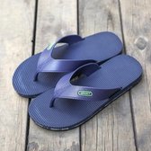 Sport Casual Zachte en comfortabele slippers Strandslippers voor heren (kleur: donkerblauw Maat: 44)