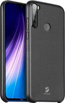 Voor Xiaomi Redmi Note 8 DUX DUCIS Skin Lite-serie Ultradunne schokbestendige PU-hoes (zwart)