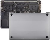 Onderste beschermhoes voor Apple Macbook Retina Pro 13 inch A2289 2020 EMC3456 (grijs)