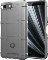 Volledige dekking schokbestendige TPU-hoes voor Sony Xperia XZ4 Compact (grijs)