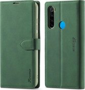 Voor Geschikt voor Xiaomi Redmi Note 8 / 8T Forwenw F1 Serie Mat Sterk Magnetisme Horizontale Flip Leren Case met Houder & Kaartsleuven & Portemonnee & Fotolijst (Groen)