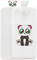Voor Xiaomi Redmi S2 Cartoon schokbestendige TPU beschermhoes met houder (Panda)