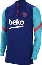 Nike - FCB VaporKnit Strike Top - FC Barcelona Shirt - XXL - Blauw