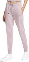 Nike - Sportswear Essential Fleece Pants - Roze Joggingbroek - XL - Roze