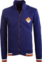 E-bound Vest Heren Melbourne Yacht Club Met Motief Blauw - L