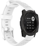 iMoshion Siliconen Smartwatch Bandje voor de Garmin Instinct - Wit