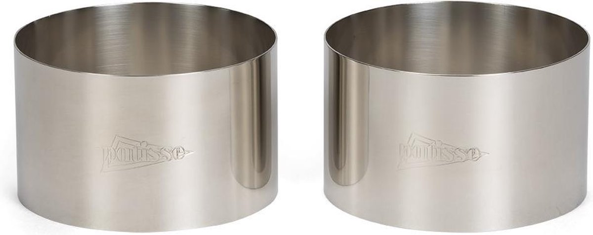 Patisse set 2 bakringen 9cm