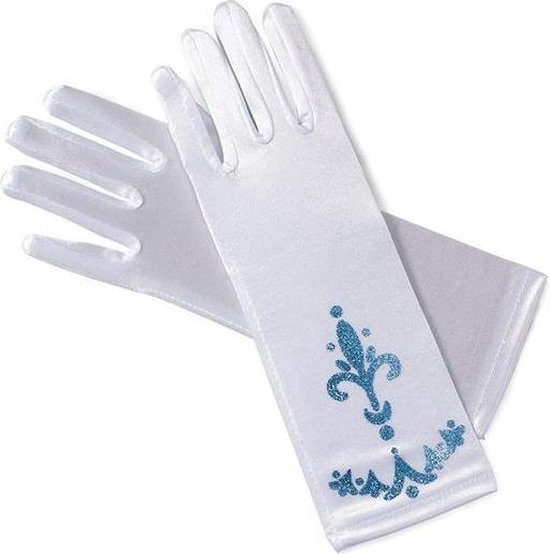 Prinses Elsa - Frozen handschoenen - Wit - Prinsessenjurk Accessoires |  bol.com