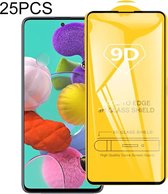 Voor Galaxy A51 25 PCS 9D Full Glue Full Screen gehard glasfilm