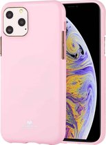 GOOSPERY JELLY TPU schokbestendig en krasvast hoesje voor iPhone 11 Pro (roze)