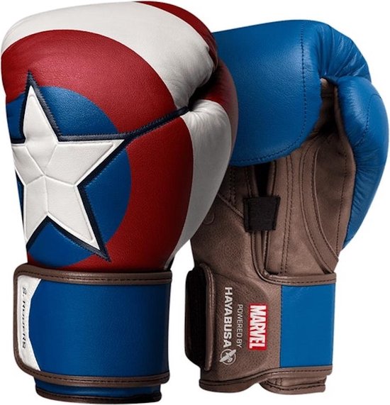 Hayabusa T3 - Gants de boxe Captain America - Série limitée Marvel Hero  Elite - 16 oz | bol.com