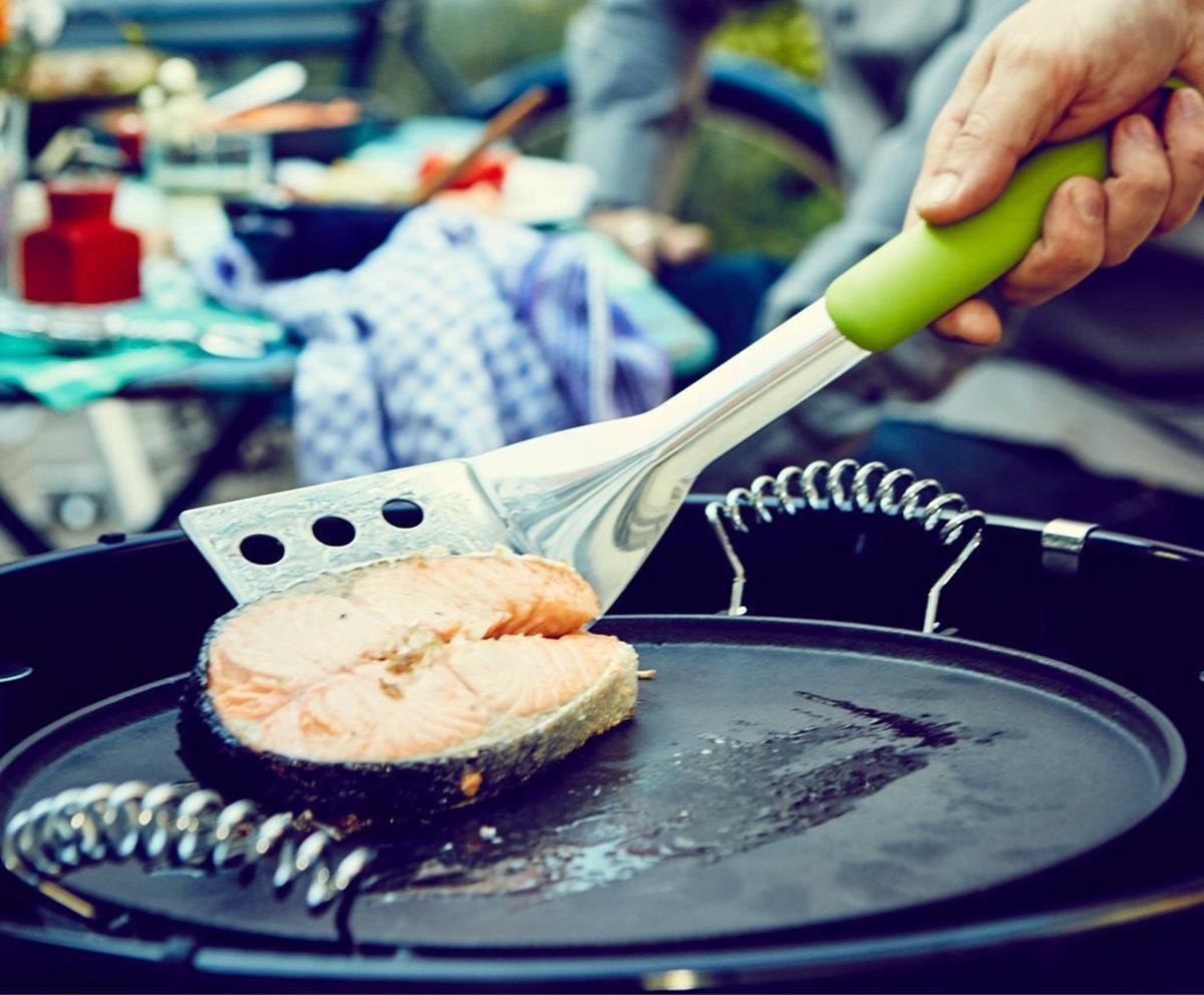 Outdoorchef Starter Cutlery Set 2-piece - Green. Silver