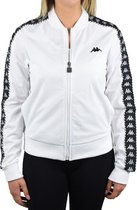 Kappa Imilia Training Jacket 309072-11-0601, Vrouwen, Wit, bloezen, maat: L EU