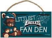 Wincraft Wood Sign with rope Philadelphia Eagles