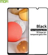 Voor Samsung Galaxy A42 MOFI 9H 3D explosieveilige gebogen scherm gehard glasfilm (zwart)