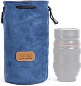 SCCOTTON Liner Schokbestendige digitale bescherming Draagbare SLR-lenstas Micro enkele cameratas Rond Blauw M