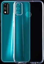 Voor Huawei Honor 9X Lite 0,75 mm Ultradunne transparante TPU zachte beschermhoes