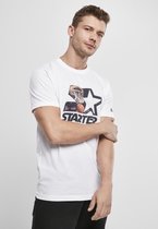 Starter Heren Tshirt -XL- All Net Jersey Wit