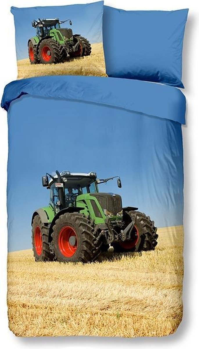 Good Morning Tractor Dekbedovertrek - Eenpersoons - 140x200/220 cm - Multi  | bol.com