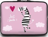 Universele Laptop Sleeve - 15.6 inch - Just Smile