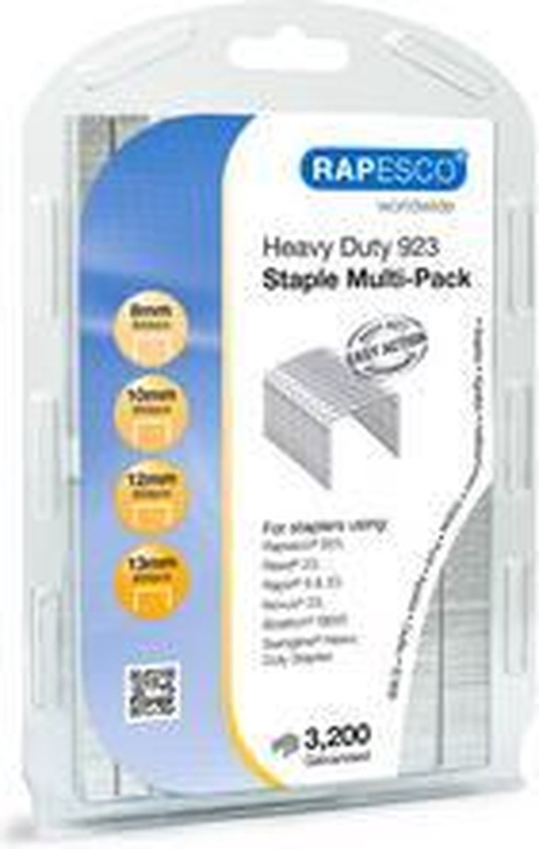 RAPESCO krammen 923/8, gegalvaniseerd, 4.000 stuks