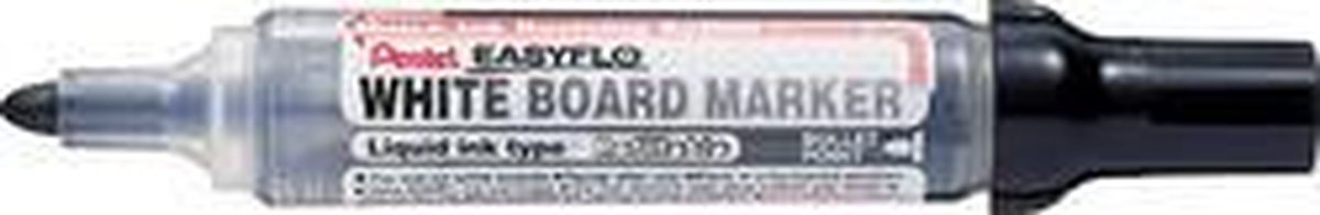 Pentel whiteboard marker EASYFLO MW50M, ronde punt, blauw