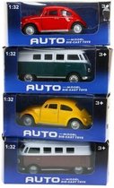 Toi Toys Classic bus of beetle (1 stuk) assorti