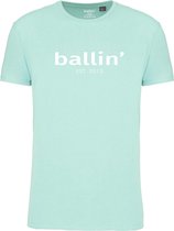 Ballin Est. 2013 - Heren Tee SS Regular Fit Shirt - Blauw - Maat 3XL