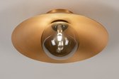 Lumidora Plafondlamp 74266 - G9 - Grijs - Goud - Messing - Metaal - Badkamerlamp - ⌀ 35 cm