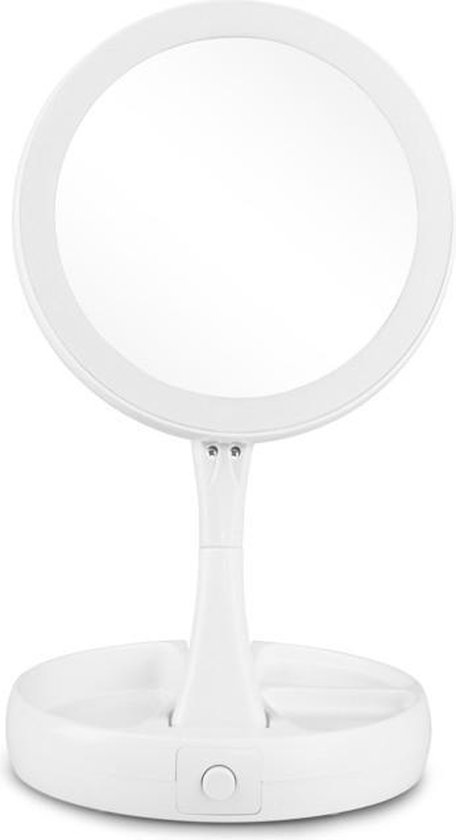 Als reactie op de tetraëder Pionier Make-up spiegel - Met verlichting - Inclusief USB-kabel - Makkelijk mee te  nemen -... | bol.com
