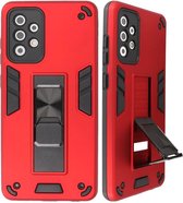 Wicked Narwal | Stand Hardcase Backcover voor Samsung Samsung Galaxy A72 5G Rood