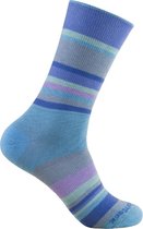 Wrightsock Stride Crew - Lichtblauw/Donkerblauw - 41-45