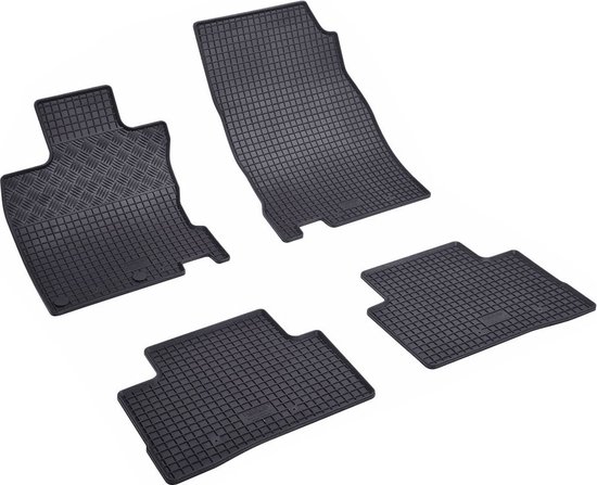 Tapis de voiture en caoutchouc personnalisés - adapté pour Nissan Qashqai J11 à partir de 2014