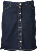 Dames rok denim met knopen kort | Maat 42