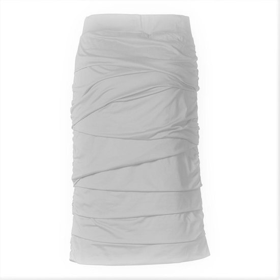 Dames rok laagjes Off white | Maat 2XL | bol.com