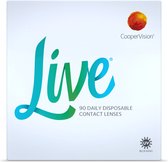 +6.00 - Live® - 90 pack - Daglenzen - BC 8.60 - Contactlenzen