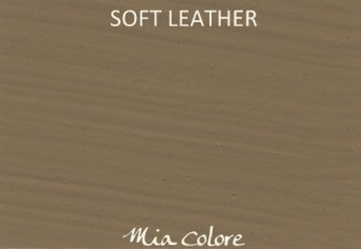 Soft leather - kalkverf Mia Colore