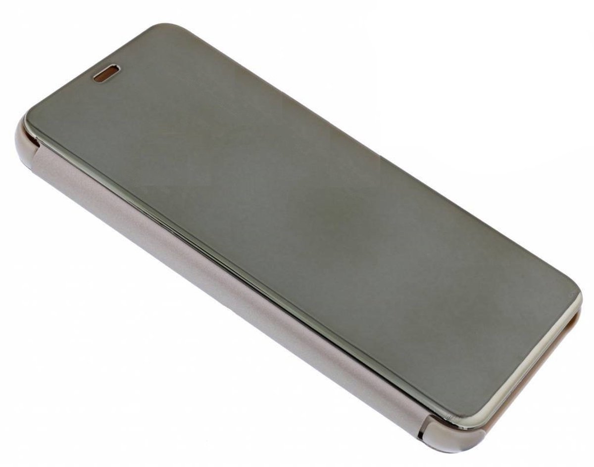 Ntech Goud LED Flip Cover Hoesje Geschikt Voor Samsung Galaxy S10e