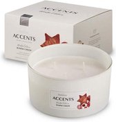 Bolsius Geurkaars Accents Warm Cheer 13,7 Cm Glas/Wax