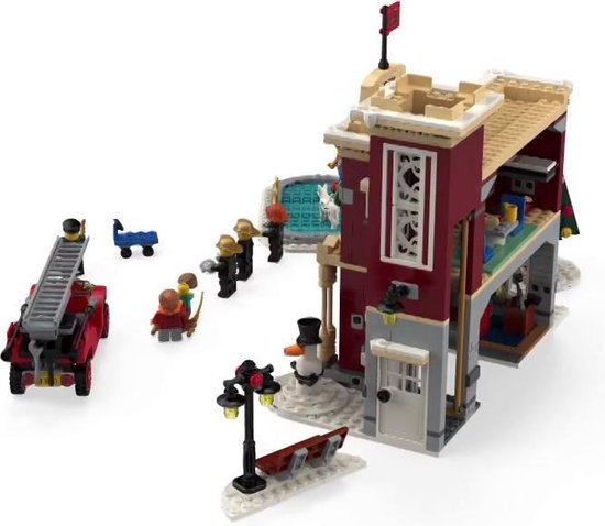 Ironisch verontschuldiging naaimachine LEGO Creator Expert 10263 Brandweerkazerne in winterdorp | bol.com