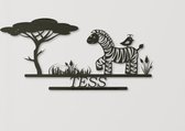 Wanddecoratie kinderen | Zebra