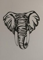 Wanddecoratie dieren | Olifant