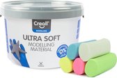 Creall ultra soft boetseerklei 1100gram 5 pastel kleuren