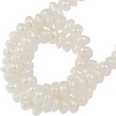 Zoetwaterparels (3 x 2 mm) Creamy White (225 Stuks)